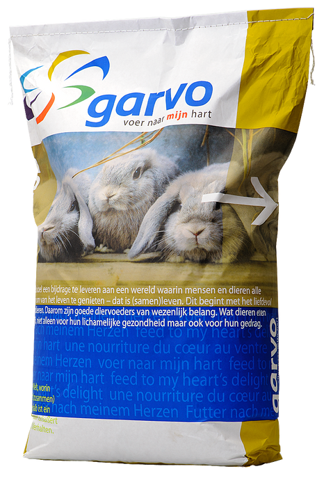 Garvo | Gemengd konijnenvoer met wortel 5081 | 20kg